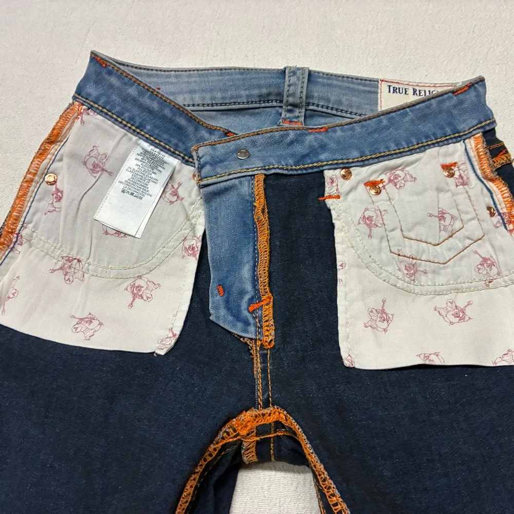 NWT True Religion Women Blue Jeans Size 27 Jennie Curvy Skinny - Picture 16 of 16